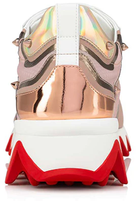 (W) Christian Louboutin Sharkina Flat Rate Fly 'Coklat Logam Gurun' 3210246-C719 Shop (W) Christian Louboutin Sharkina Flat Rate Fly 'Coklat Logam Gurun' 3210246-C719