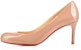 (W) Christian Louboutin Kasut Tumit Tinggi 'Nude' 3080363PK20