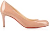 Order (W) Christian Louboutin Kasut Tumit Tinggi 'Nude' 3080363PK20