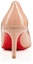 Shop (W) Christian Louboutin Kasut Tumit Tinggi 'Nude' 3080363PK20