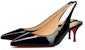 (W) Christian Louboutin Sling 55 'Hitam' 3210567BK01
