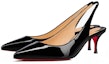 Order (W) Christian Louboutin Sling 55 'Hitam' 3210567BK01