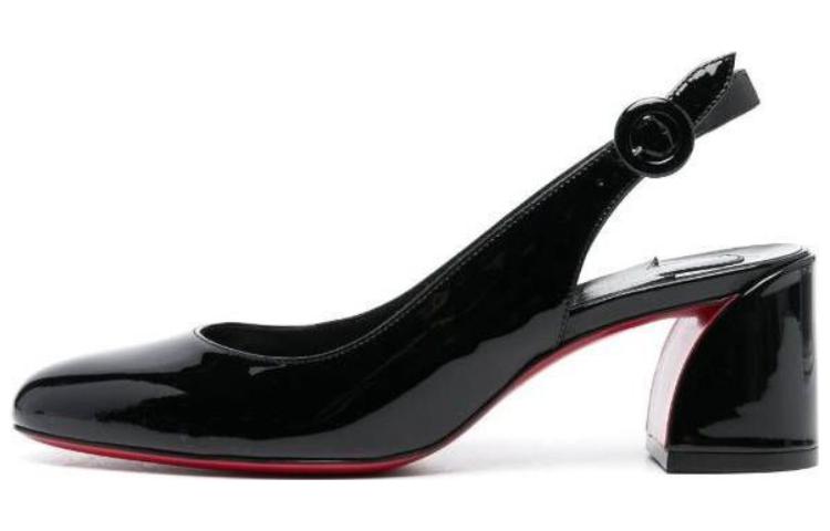 Buy (W) Christian Louboutin So Jane Sling 'Negro Charol' 3230029B439