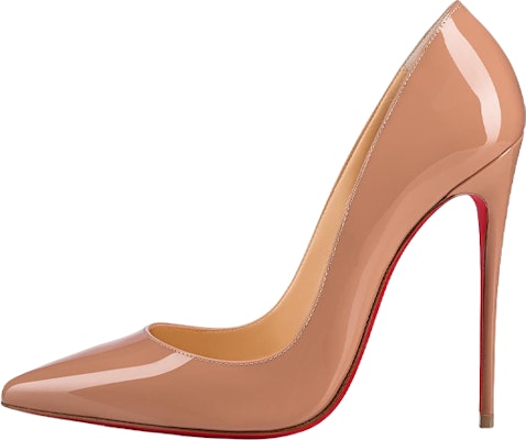 (Women) Christian Louboutin So Kate 120mm Pump Nude Patent Leather 3130694PK1A Buy (Women) Christian Louboutin So Kate 120mm Pump Nude Patent Leather 3130694PK1A