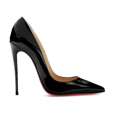 (W) Christian Louboutin So Kate 120mm Pump Patent Leather 'Black'