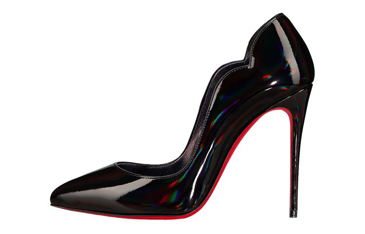 (Women) Christian Louboutin So Kate 'Black Leather' 3210007B439