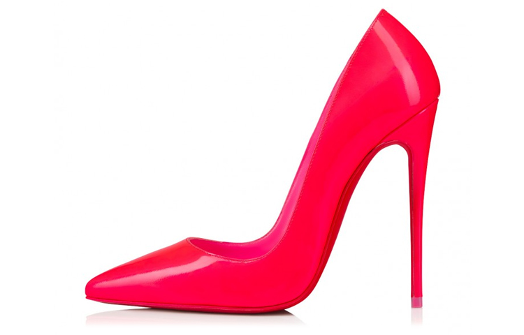 (W) Christian Louboutin So Kate 'Pink Patent Leather'