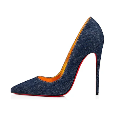 (W) Christian Louboutin So Kate High Heels 'Blue Fashion'