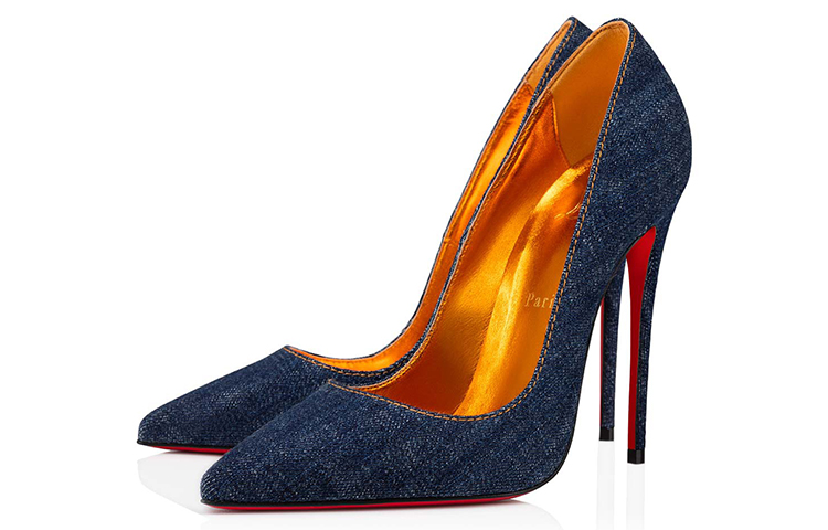 (W) Christian Louboutin So Kate High Heels 'Blue Fashion' 圖 3