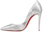 Buy (W) Christian Louboutin So Kate Tumit Tinggi Kulit 'Perak' 3220080S211
