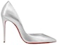 Order (W) Christian Louboutin So Kate Tumit Tinggi Kulit 'Perak' 3220080S211