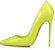 (W) Christian Louboutin So Kate Patent Leather Tumit Tinggi 'Kuning' 1230575Y324
