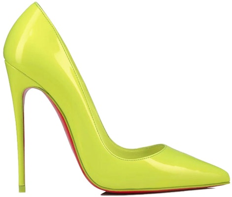 (Women) Christian Louboutin So Kate Patent Leather Pumps 'Yellow' 1230575Y324 Order (Women) Christian Louboutin So Kate Patent Leather Pumps 'Yellow' 1230575Y324