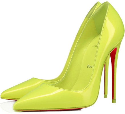(Women) Christian Louboutin So Kate Patent Leather Pumps 'Yellow' 1230575Y324 Lookbook (Women) Christian Louboutin So Kate Patent Leather Pumps 'Yellow' 1230575Y324
