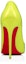 Shop (W) Christian Louboutin So Kate Patent Leather Tumit Tinggi 'Kuning' 1230575Y324