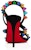 (W) Christian Louboutin Spikita Tali 'Sandal Fesyen Hitam' 1221185T177