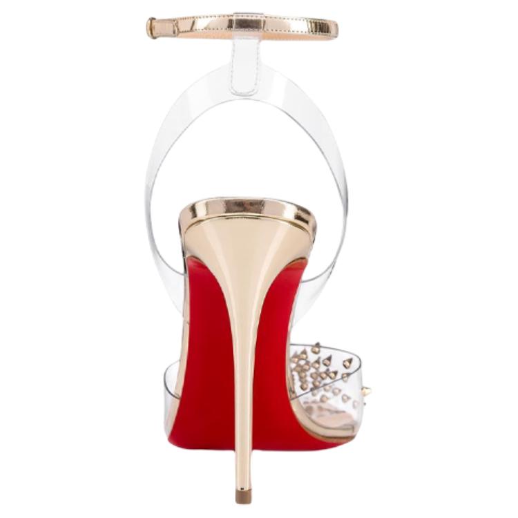 Purchase (Women) Christian Louboutin Spikoo 'Gold' 3180074H334