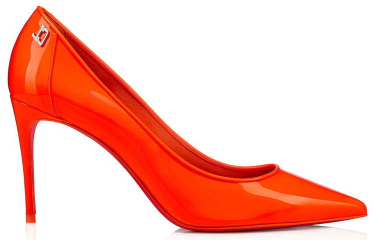 Order Christian Louboutin 運動風Kate 時尚高跟鞋 女性專用 橙黃色