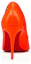 Shop Christian Louboutin 運動風Kate 時尚高跟鞋 女性專用 橙黃色