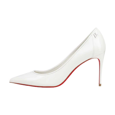 (W) Christian Louboutin Sporty Kate 'White'