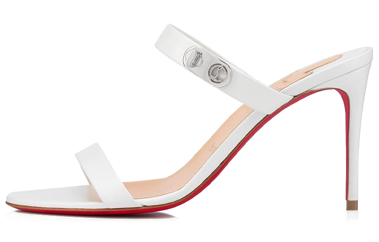 (W) Christian Louboutin Stiletto 'White'