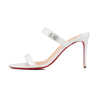 (W) Christian Louboutin Stiletto 'White'