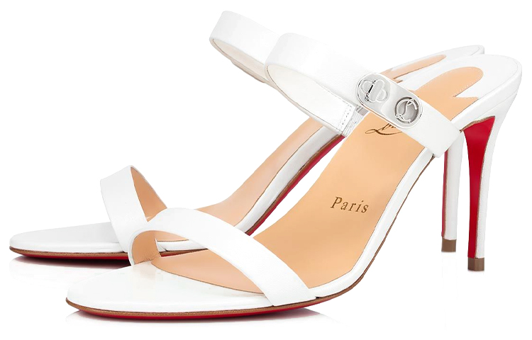 (W) Christian Louboutin Stiletto 'White' 圖 2