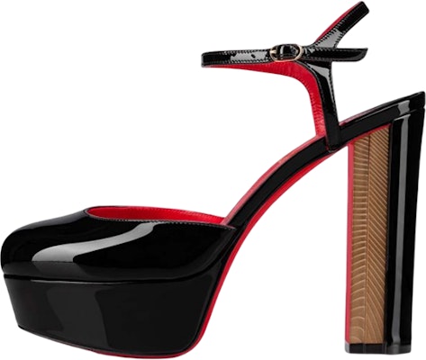 (Women) Christian Louboutin Stiletto Sandals 'Black Calfskin' 1220911J323 Buy (Women) Christian Louboutin Stiletto Sandals 'Black Calfskin' 1220911J323