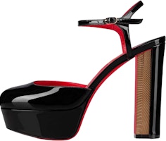 (Women) Christian Louboutin Stiletto Sandals 'Black Calfskin' 1220911J323 (Women) Christian Louboutin Stiletto Sandals 'Black Calfskin' 1220911J323