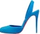(W) Sandal Tumit Tinggi Christian Louboutin 'Kulit Anak Lembu Biru' 1220942U891