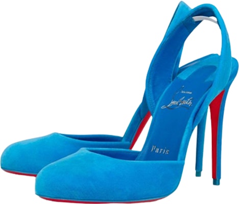 (Women) Christian Louboutin Stiletto Sandals 'Blue Calf Leather' 1220942U891 Order (Women) Christian Louboutin Stiletto Sandals 'Blue Calf Leather' 1220942U891