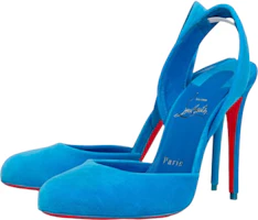 Order Christian Louboutin 小牛皮高跟涼鞋 女款 藍色