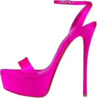 (Women) Christian Louboutin Stiletto Sandals 'Luxe Satin Purple' 1221362P682 (Women) Christian Louboutin Stiletto Sandals 'Luxe Satin Purple' 1221362P682