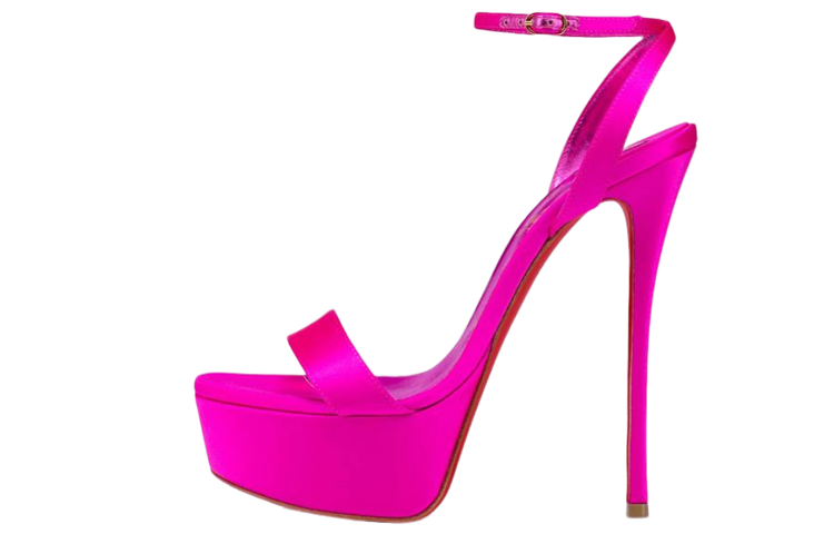 (Women) Christian Louboutin Stiletto Sandals 'Luxe Satin Purple' 1221362P682