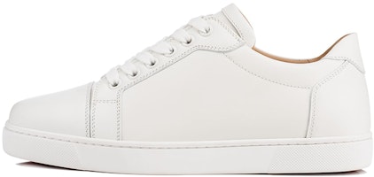 (Women) Christian Louboutin Vieira Louis Flat 'White' 1180392WHA8 (Women) Christian Louboutin Vieira Louis Flat 'White' 1180392WHA8