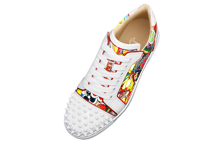 (W) Christian Louboutin Vieira Spikes 'Multicolor' 圖 2
