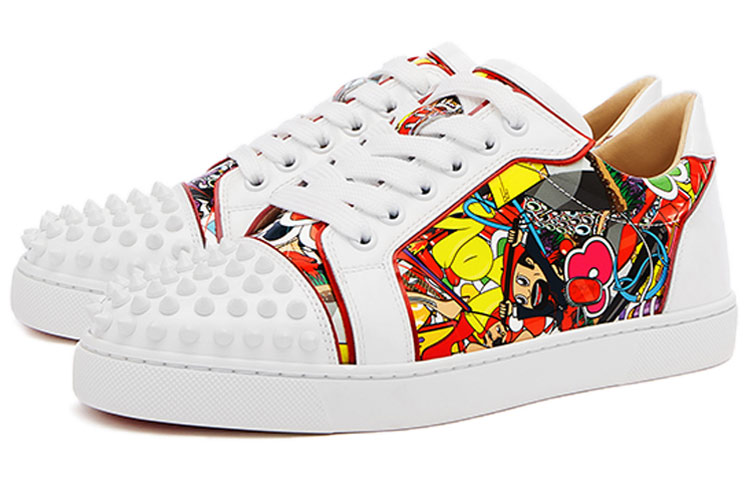 (W) Christian Louboutin Vieira Spikes 'Multicolor' 圖 3