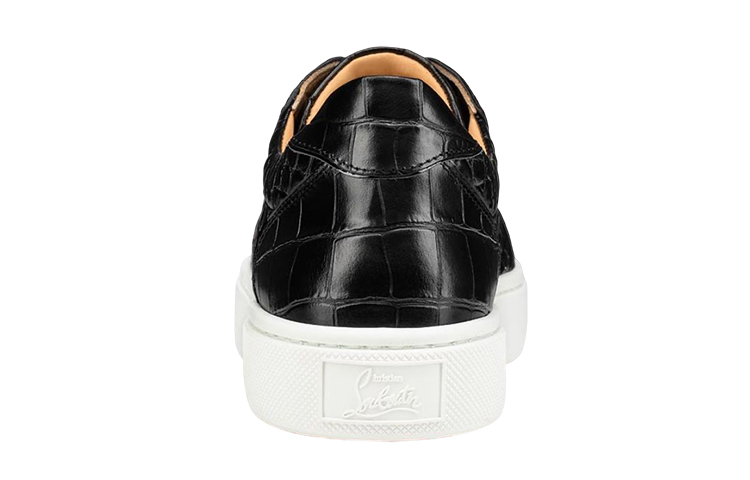 (W) Christian Louboutin Vieirissima Flat Calf 'Alligator Patent - Black' 圖 3