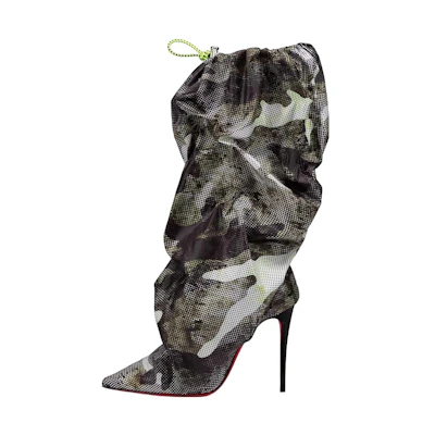 (W) Christian Louboutin Wind Botta 'Camo'