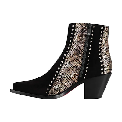 (W) Christian Louboutin With My Guitar 'Python Black'