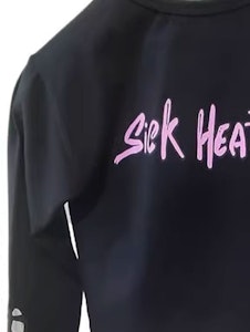 (W) Chrome Hearts Camiseta Negra Manga Larga Cuello Redondo con Estampado de Letras. CH-200342 Sizing (W) Chrome Hearts Camiseta Negra Manga Larga Cuello Redondo con Estampado de Letras. CH-200342