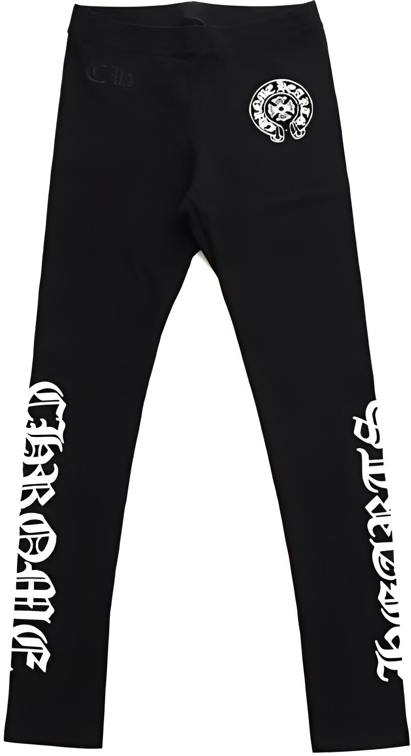 women-chrome-hearts-black-monogram-printed-leggings-ch-401