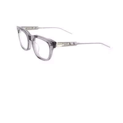 (Women) Chrome Hearts Butterfly Optical Frames Grey with Logo Detail BAGGINSGRS