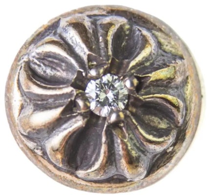 (W) Aretes de Plata Diseño Sólido Chrome Hearts - Plateados. CHR00029186 Buy (W) Aretes de Plata Diseño Sólido Chrome Hearts - Plateados. CHR00029186