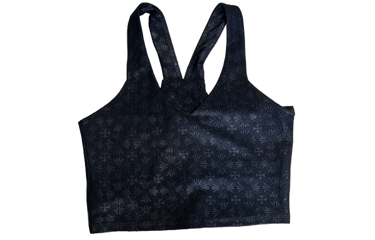 Lookbook (W) 크롬 하츠 테니스 자카드 탱크탑 블랙. CH-036051322