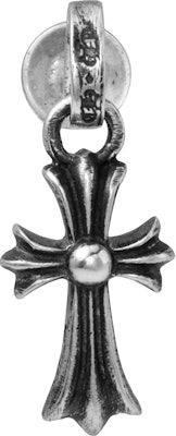 (Women) Chrome Hearts Babyfat 925 Silver Cross Earring Single Silver CH-ED-245 Lookbook (Women) Chrome Hearts Babyfat 925 Silver Cross Earring Single Silver CH-ED-245