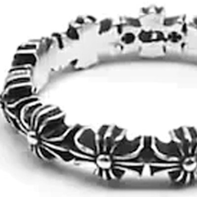 (Women) Chrome Hearts Cross Ring - Silver 4022A Shop (Women) Chrome Hearts Cross Ring - Silver 4022A