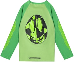 (W) Chrome Hearts FW22 Camiseta Manga Larga Verde con Estampado Graffiti Raglán CH-202302454 Order (W) Chrome Hearts FW22 Camiseta Manga Larga Verde con Estampado Graffiti Raglán CH-202302454