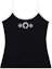 Buy (W) Chrome Hearts FW23 Camiseta Negra sin Mangas con Logo e Impresión en Sánscrito. CH-2023055075