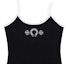 Shop (W) Chrome Hearts FW23 Camiseta Negra sin Mangas con Logo e Impresión en Sánscrito. CH-2023055075